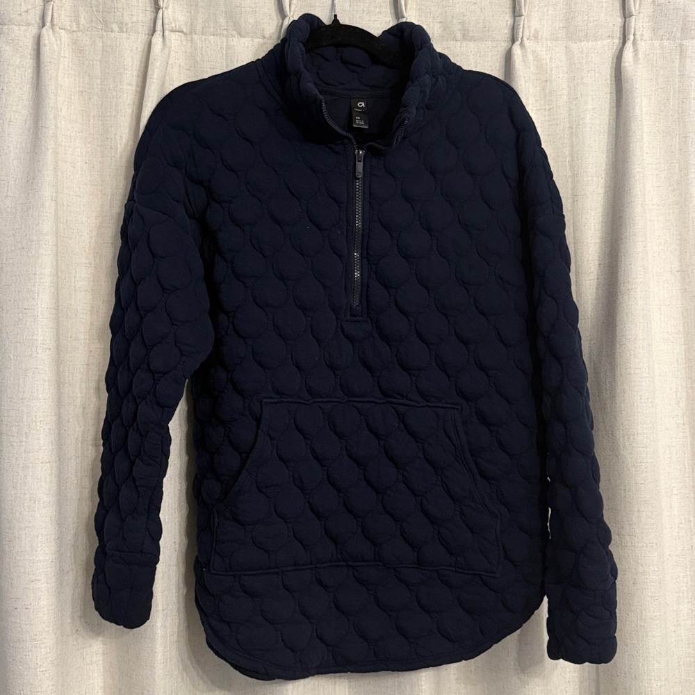 GAP Women’s Navy Quilted Sweater